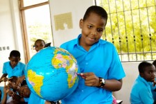  Geography lesson in progress